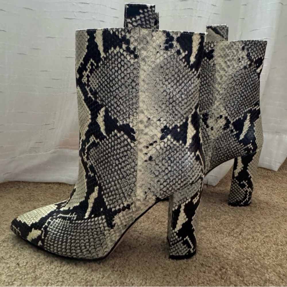 Paris Texas Snakeskin Patterned Women's Boots